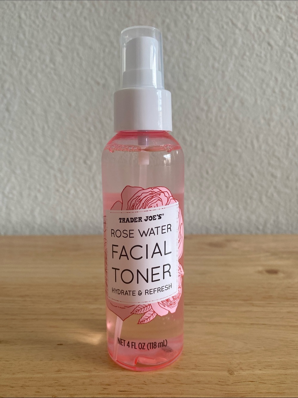 Trader Joe’s Rose Water Facial Toner (Hydrate & Refresh)